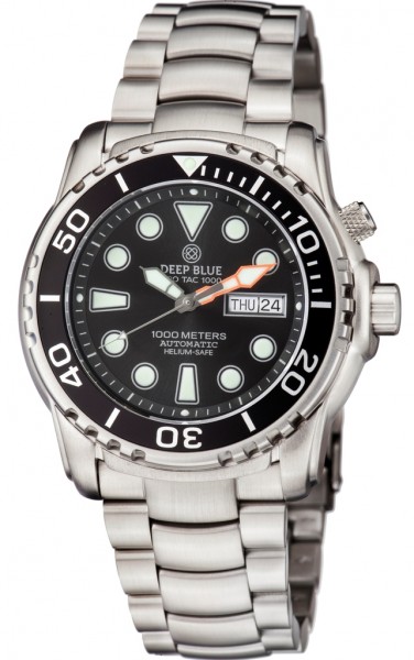 Deep Blue Sea Diver III 1000m Black TimeStore24