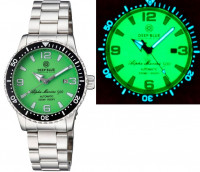 Deep Blue Pro Alpha Marine 500m 44mm Green Full Lume