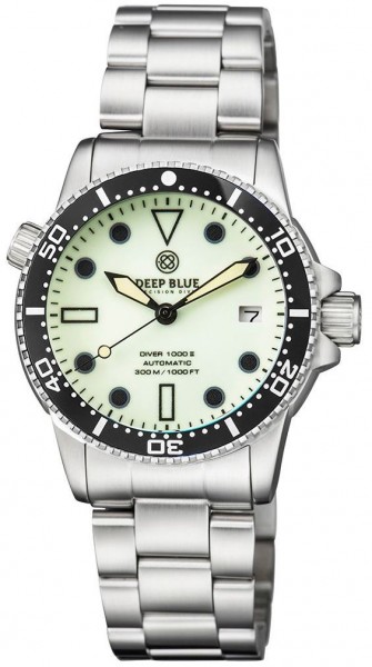 Deep Blue Diver 1000 II Yellow Full Lume