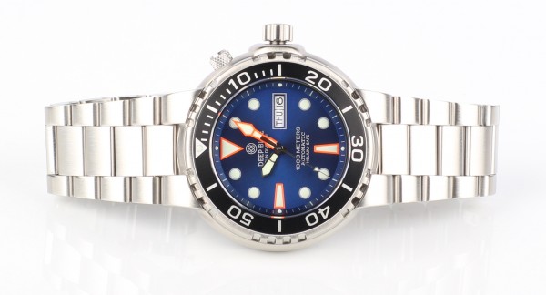 Deep Blue Sun Diver III 1000m Blue-Black