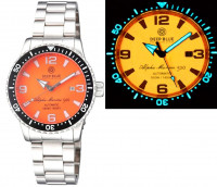 Deep Blue Pro Alpha Marine 500m 44mm Orange Full Lume