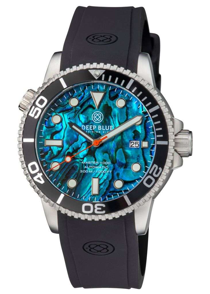 Deep Blue Master 1000 Blue Abalone | TimeStore24.org