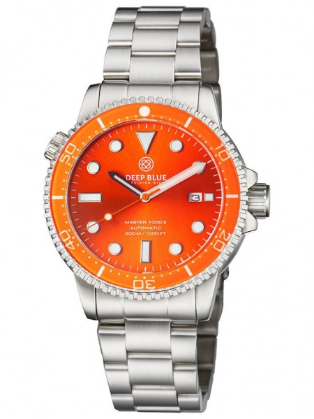 Deep Blue Master 1000 II Orange-Orange Steel