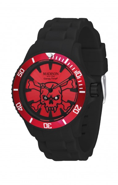 Madison New York Stay Alive Schwarz Rot U4618A-27