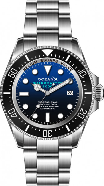 OceanX Sharkmaster 1000 Blue-Black Gradient Automatic