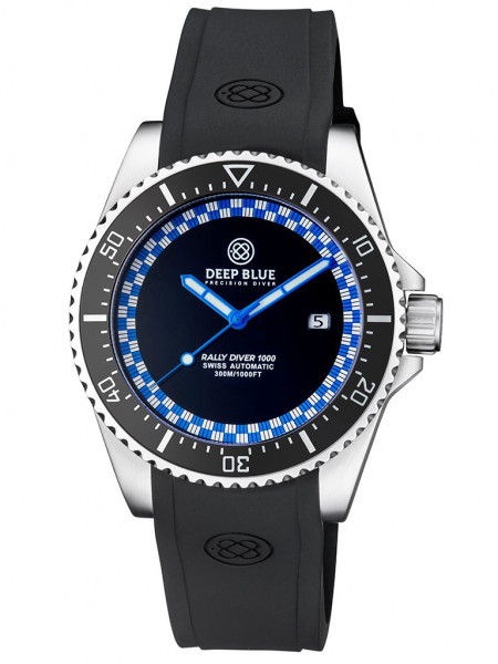 Deep Blue Rally Diver 1000 Light Blue Swiss Automatic