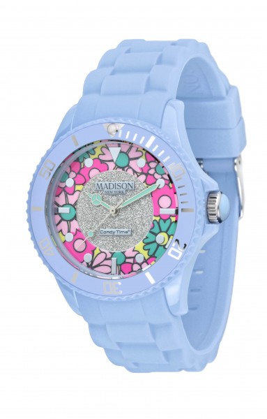 Madison New York Flower Power Blau U4617-25