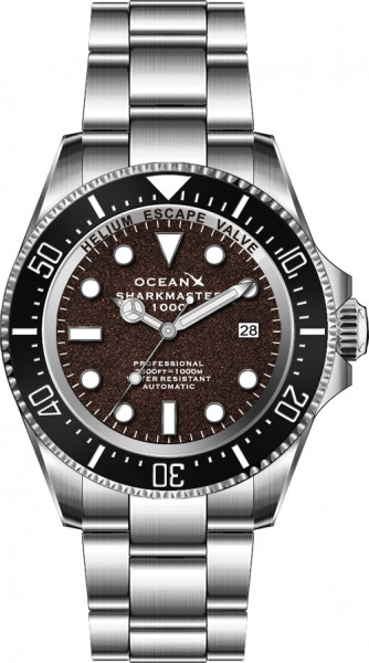 OceanX Sharkmaster 1000 Brown Automatic