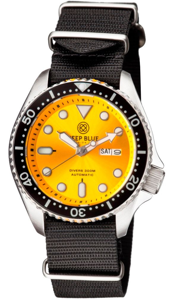 Deep blue military diver 300 hot sale