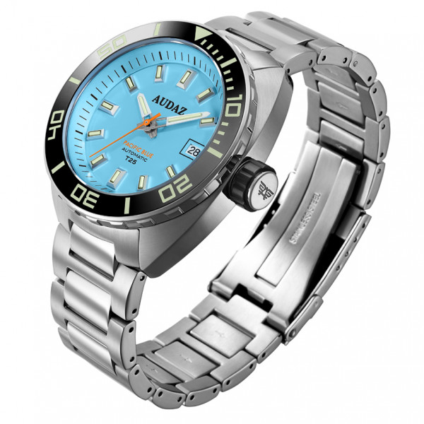 Audaz Pacific Blue Automatic 42mm Light Blue