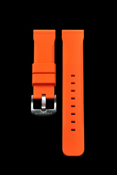 ANDROID Gummiarmband 22mm Orange