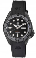 Deep Blue Military Diver 300 Automatic Ceramic Black PVD