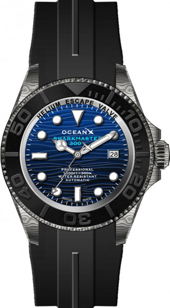 OceanX Sharkmaster 300+ Blue Automatic Special Edition