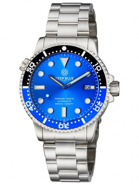 Deep Blue Diver 1000 II Blue-Blue-Black-Blue Steel