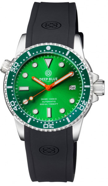 Deep Blue Diver 1000 II Green-Green-Orange