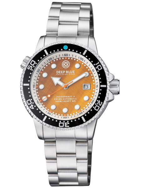Deep Blue Juggernaut V Tiger Eye 44mm