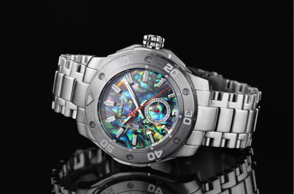 ARAGON Superjet 50mm Abalone Power Reserve 500m Automatic