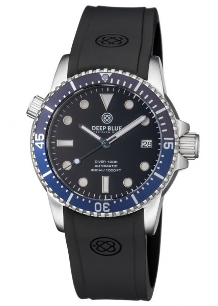 Deep Blue Diver 1000 Black-Blue-Black