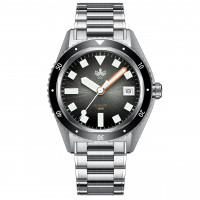 Phoibos Argo Grey-Black 200m Diver Automatic Phoibos Argo Grey-Black 200m Diver Automatic