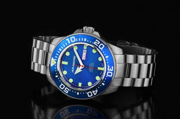 ARAGON Divemaster Automatic 45mm Blue