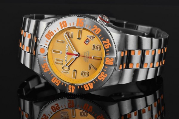 ARAGON Bioluminescence Orange-Orange 50mm Automatic