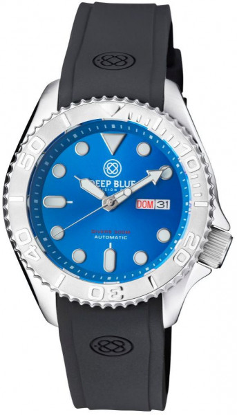 Deep Blue Military Diver 300 Automatic Ceramic Light Blue