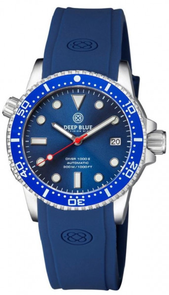 Deep Blue Diver 1000 II Dark-Blue-Blue-Red