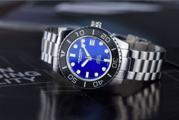 ARAGON Divemaster 42mm Swiss Blue Automatic