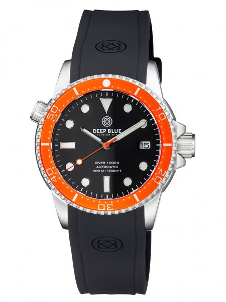 Deep Blue Diver 1000 II Orange-Black-Orange Glossy