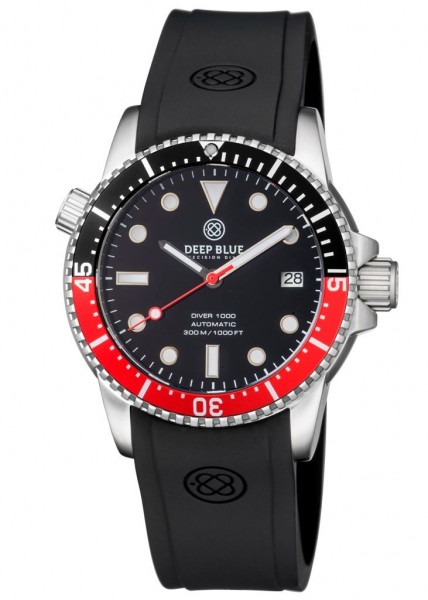 Deep Blue Diver 1000 Black-Black-Red