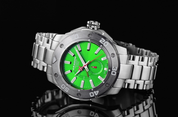 ARAGON Superjet 44mm Green Power Reserve 500m Automatic