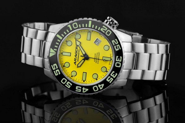 ARAGON Divemaster IV EVO Yellow Automatic 48mm