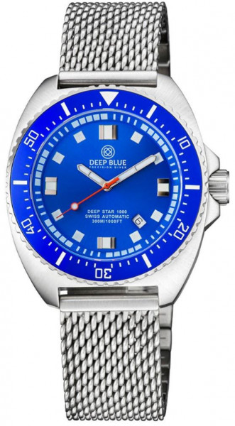 Deep Blue Star 1000 Blue Swiss Vintage Steel