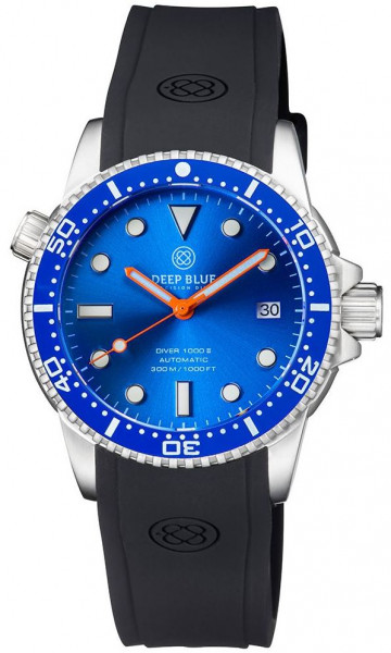 Deep Blue Diver 1000 II Light-Blue-Blue-Orange