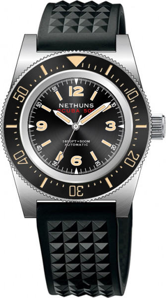 Nethuns Scuba 500 Black II Steel Automatic