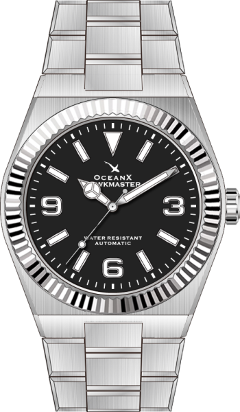 OceanX Hawkmaster Black 39mm Automatic