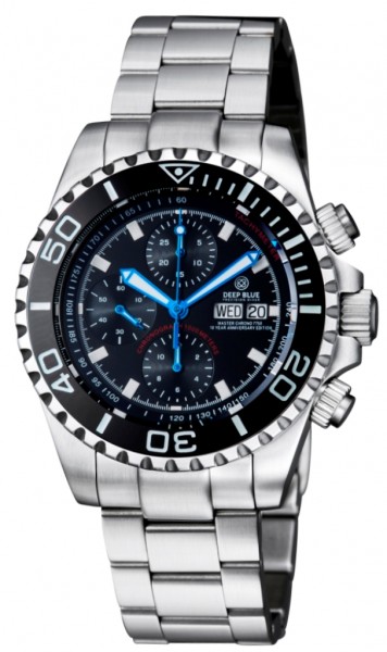 Deep Blue Master Chrono 7750 Black
