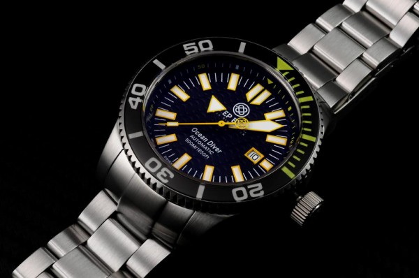 Deep Blue Ocean Diver 500m Yellow II
