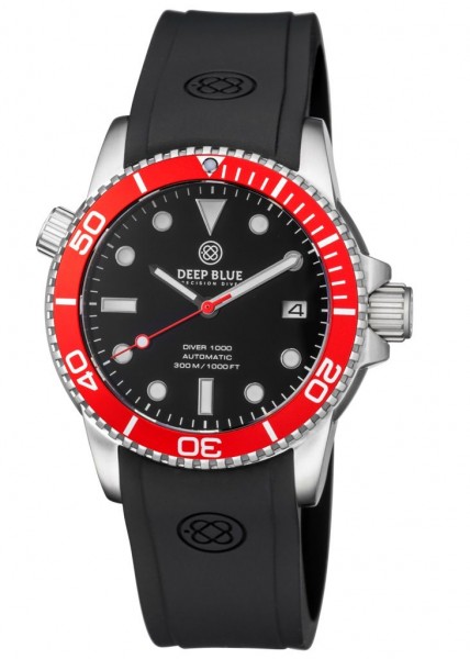 Deep Blue Diver 1000 Red-Black-Red
