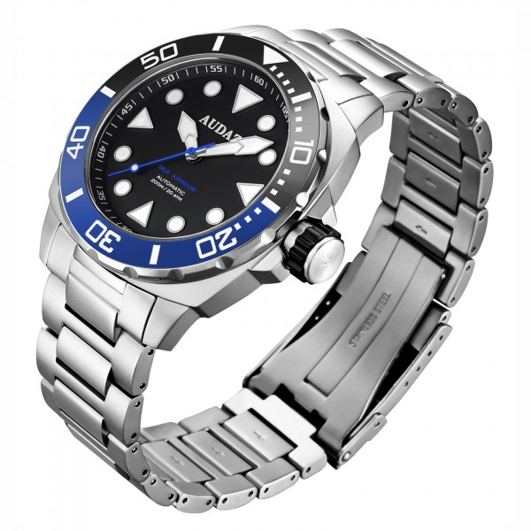 Audaz Sea Armour Black-Blue 45mm Automatic
