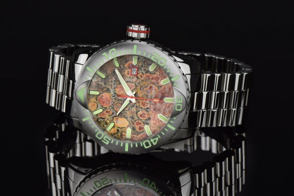 ARAGON Matador Leopard Stone 50mm Automatic Steel