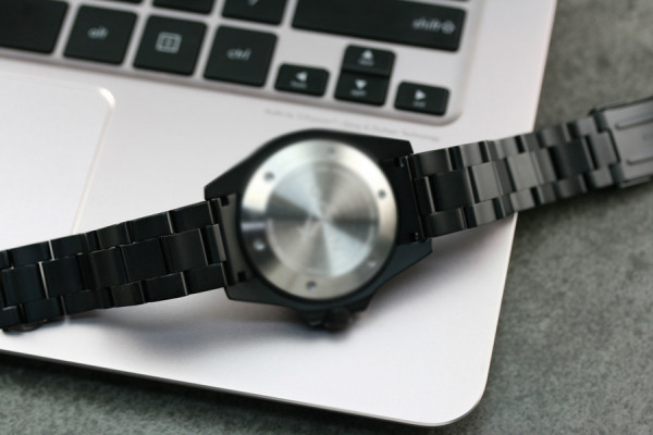 OceanX Sharkmaster 1000 Edelstahlarmband DLC Black PVD