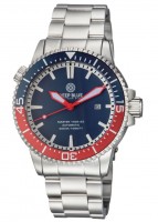 Deep Blue Master 1000 2.5 60 Hour Ceramic Blue-Red-Blue Deep Blue Master 1000 2.5 60 Hour Ceramic Blue-Red-Blue