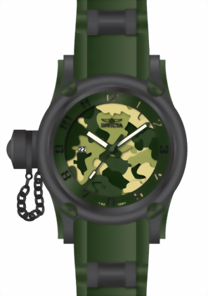 Invicta 1197 Russian Diver Jungle Predator