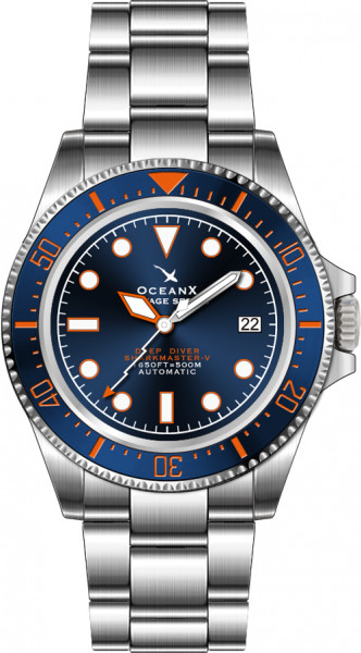OceanX Sharkmaster V Blue Automatic
