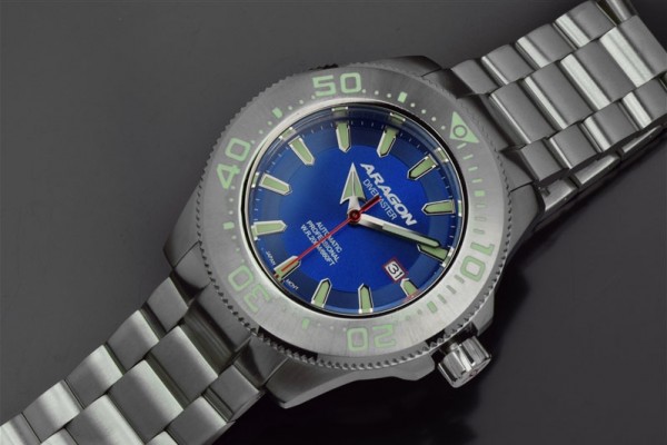 ARAGON Divemaster II Blue Automatic 45mm Steel