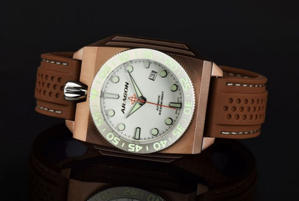 ARAGON Concept S Brown-IP Lume Automatic 48mm