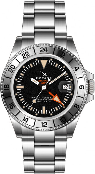 OceanX Sharkmaster GMT 42mm Black Automatic