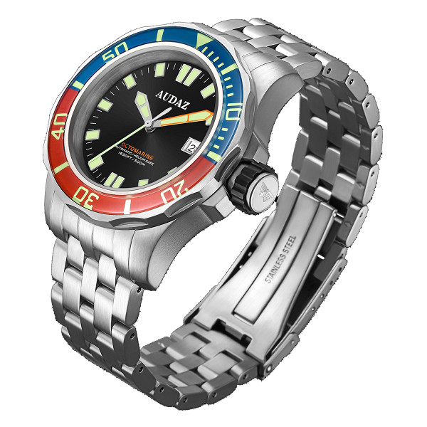 Audaz Octomarine Blue-Red 42mm Automatic