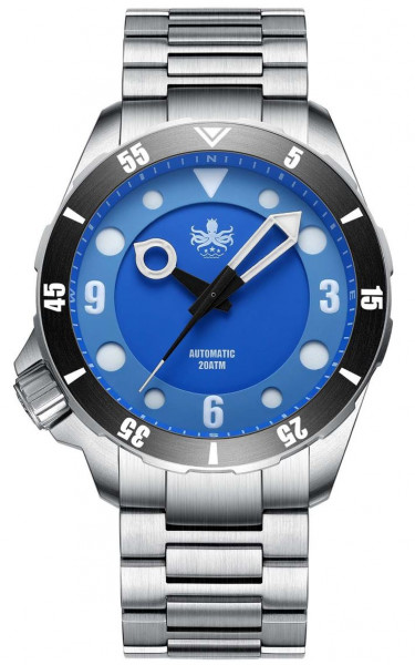 Phoibos Apollo Blue 200m Diver Automatic